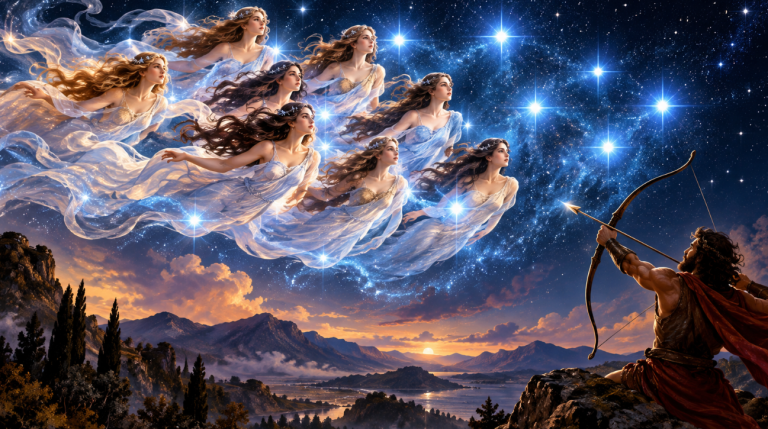 Плеядите – легендата за седемте сестри / The Pleiades The Legend of the Seven Sisters